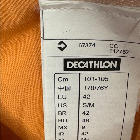 Decathlon  Orange Pants. Great Condition. Size S/M - Picture 15 of 15